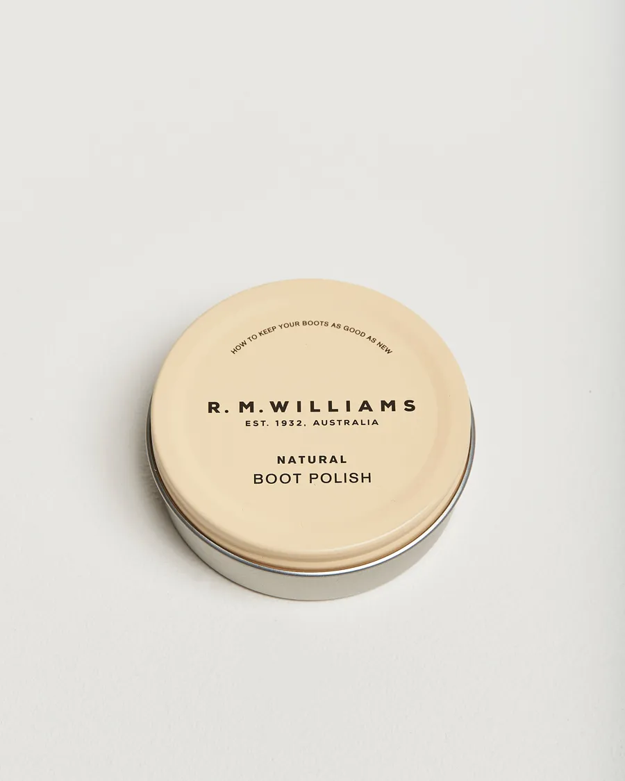 R.M.Williams Stockman's Boot Polish 70ml Natural