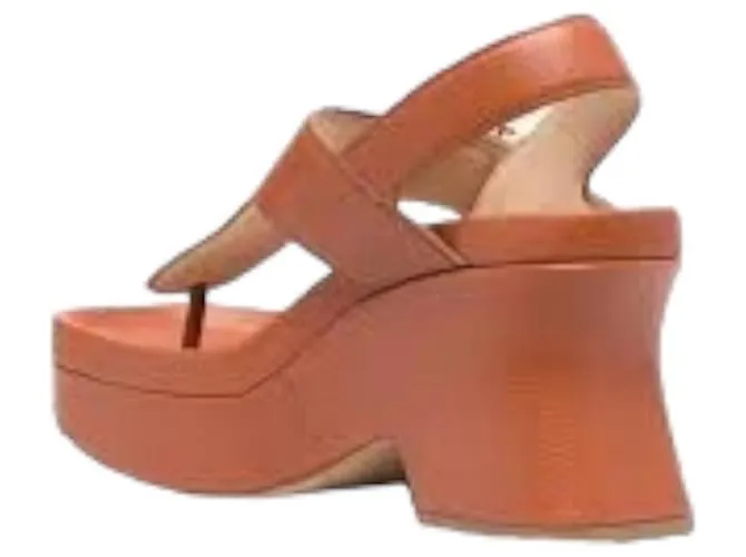 Sandalias Loewe Flatform Marrón claro 