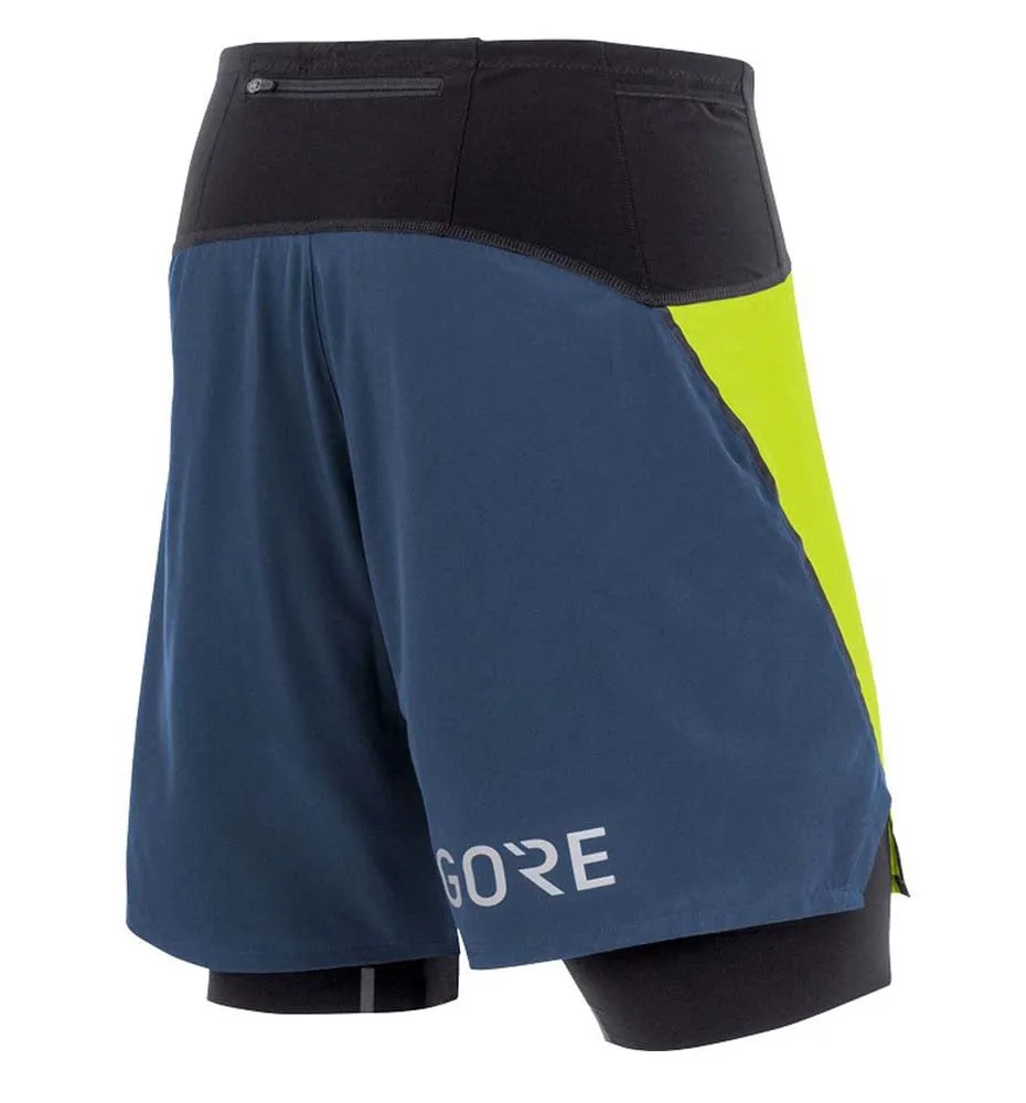 Short Running_Hombre_Gore R7 Pantalon Corto 2 In 1