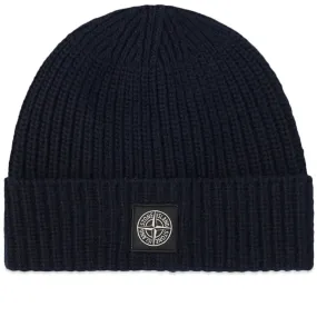 Stone Island Knitted Patch Beanie