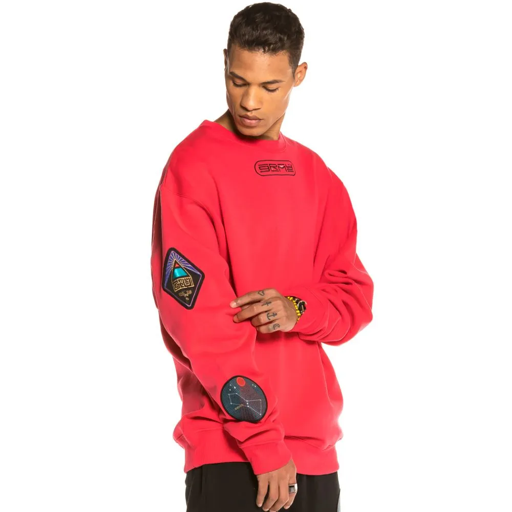 Sudadera Grimey Engineering Orion Crewneck FW19 Red