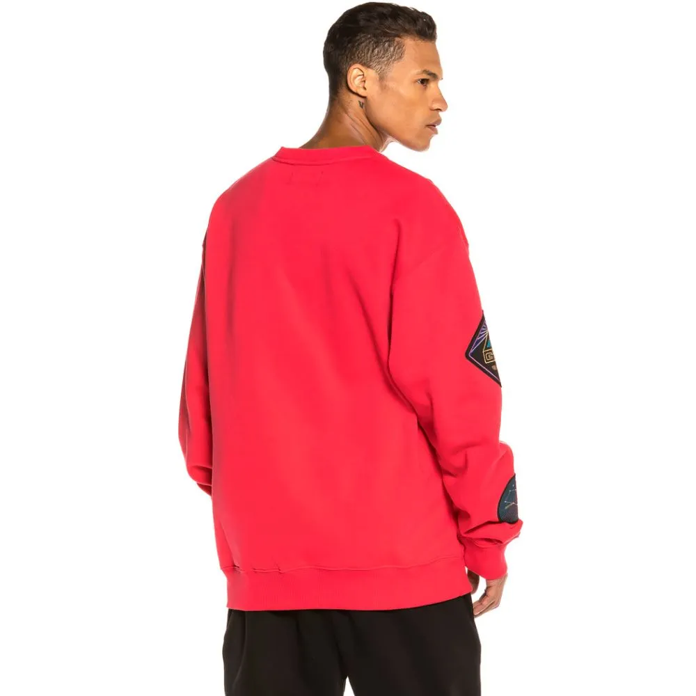 Sudadera Grimey Engineering Orion Crewneck FW19 Red