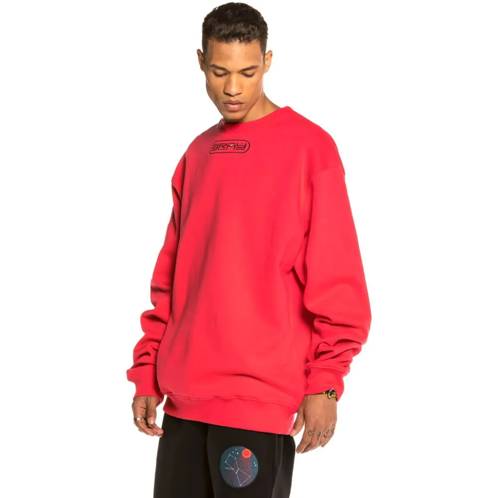 Sudadera Grimey Engineering Orion Crewneck FW19 Red