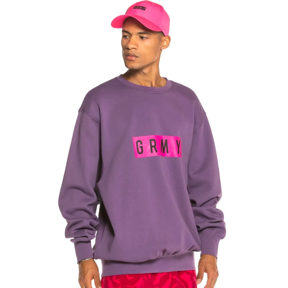 Sudadera Grimey Flying Saucer Crewneck FW19 Purple