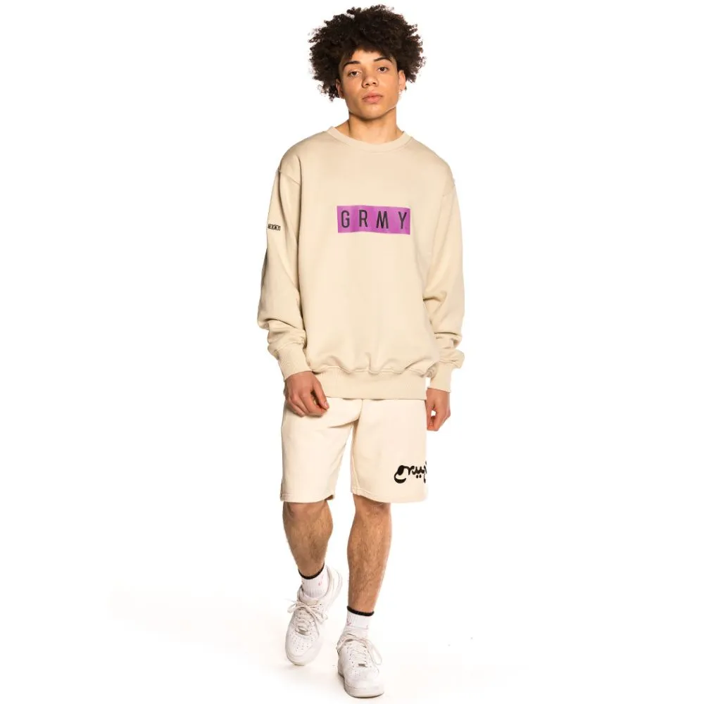 Sudadera Grimey "Frenzy" Crewneck - Sand | Summer 21