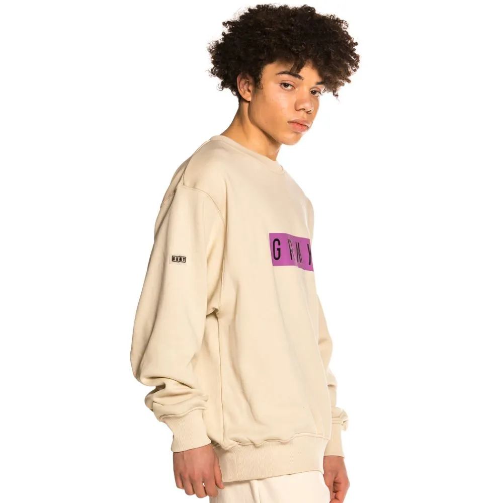 Sudadera Grimey "Frenzy" Crewneck - Sand | Summer 21