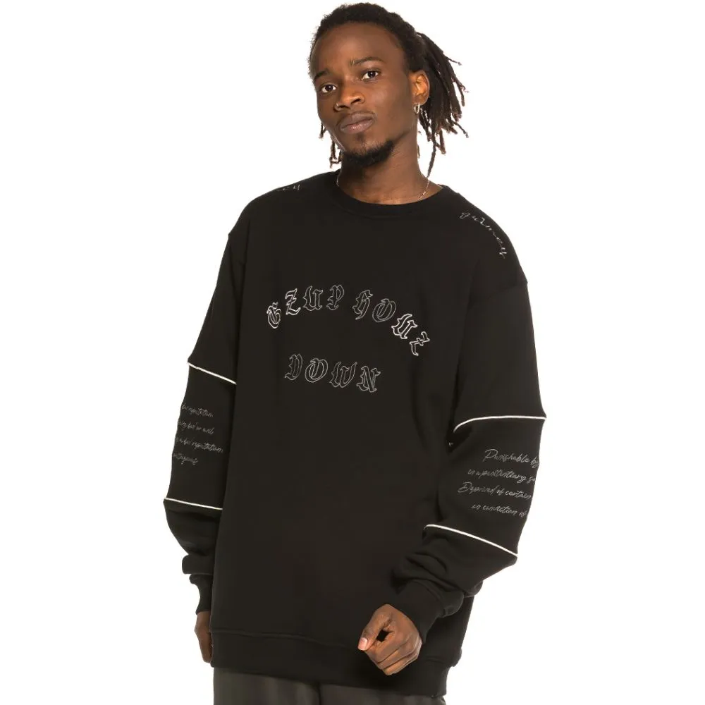 Sudadera "Grimey X GZUZ" - Black | Spring 21