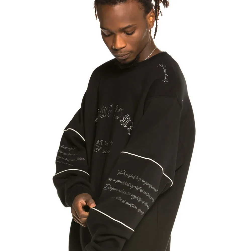 Sudadera "Grimey X GZUZ" - Black | Spring 21