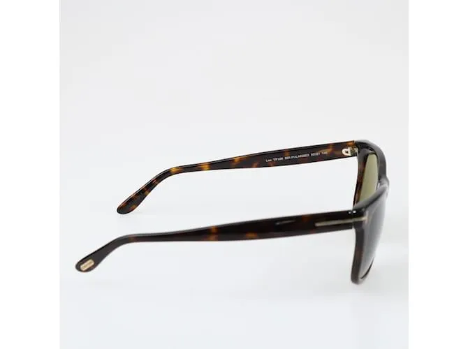 Tom Ford De color negro/Marrón Leo TF336 Gafas de sol cuadradas 