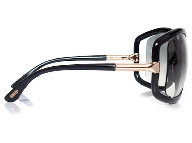 Tom Ford, Gafas de sol Anais negras Negro 