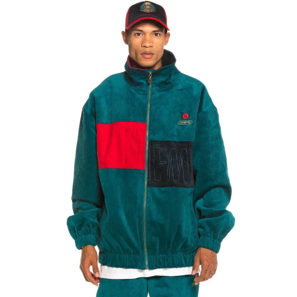 Track Jacket Grimey Engineering Corduroy FW19 Green