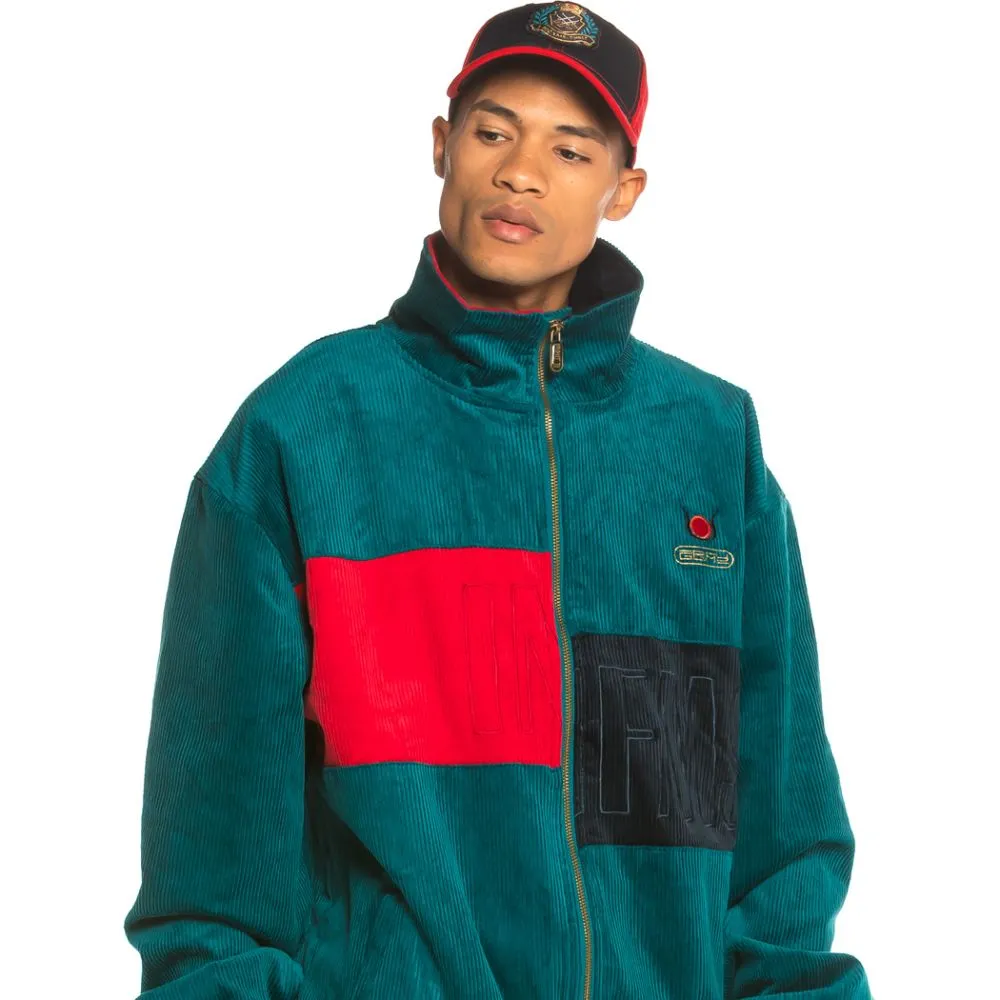 Track Jacket Grimey Engineering Corduroy FW19 Green