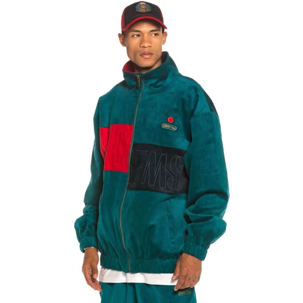 Track Jacket Grimey Engineering Corduroy FW19 Green