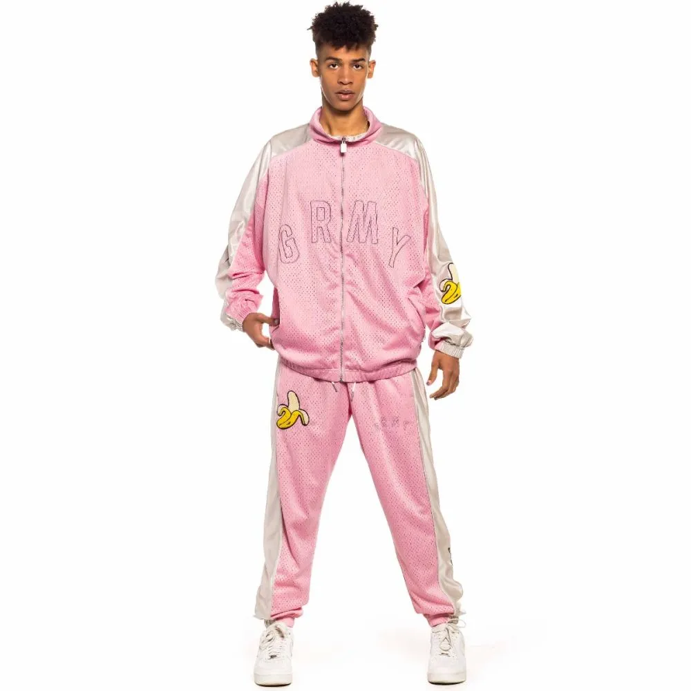 Track Jacket Grimey JUNGLE PUNCH - Pink | Spring 22