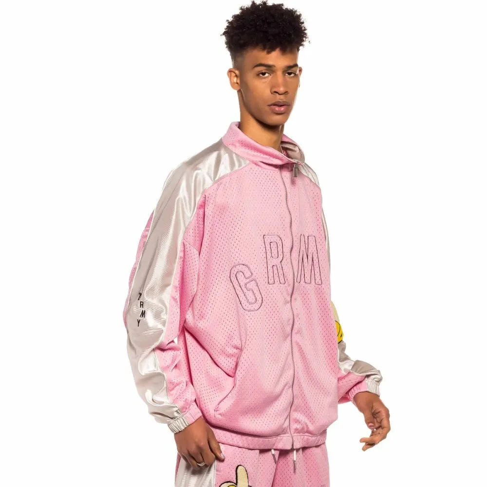 Track Jacket Grimey JUNGLE PUNCH - Pink | Spring 22