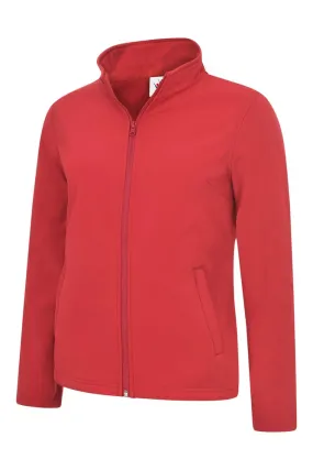 Uneek Clothing UC613C - Ladies Classic Full Zip Soft Shell Jacket - Red