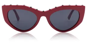 Valentino Garavani Valentino gafas de sol Soul Rockstud de acetato rojo 4060 53/20 140MM Roja 