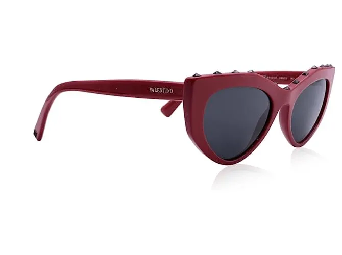 Valentino Garavani Valentino gafas de sol Soul Rockstud de acetato rojo 4060 53/20 140MM Roja 