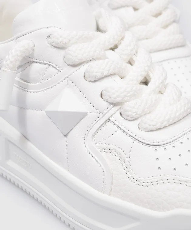 Valentino White leather sneakers ONE STUD XL