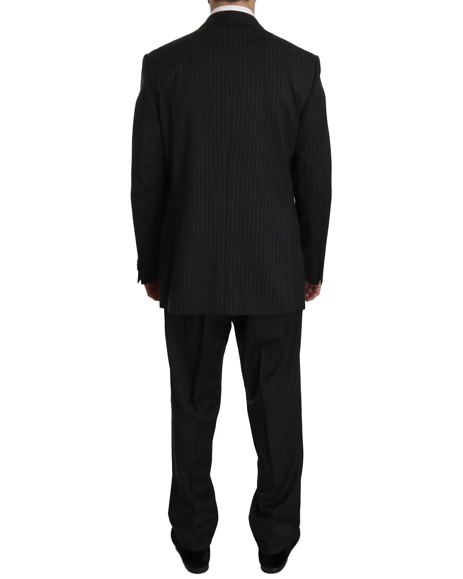 Z ZEGNA Striped Two-Piece Wool Suit