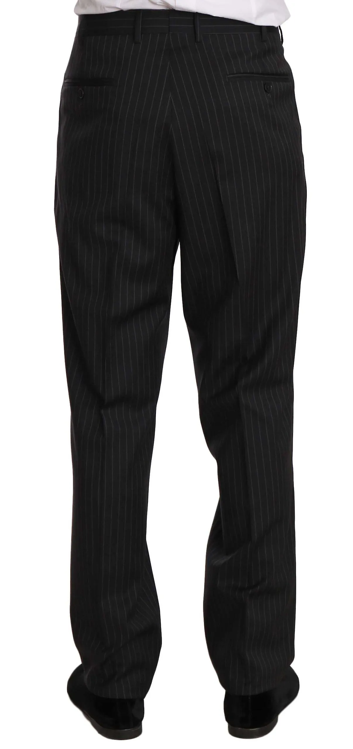 Z ZEGNA Striped Two-Piece Wool Suit