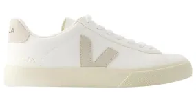 Zapatillas Campo - Veja - Cuero - Gamuza Blanca Blanco 